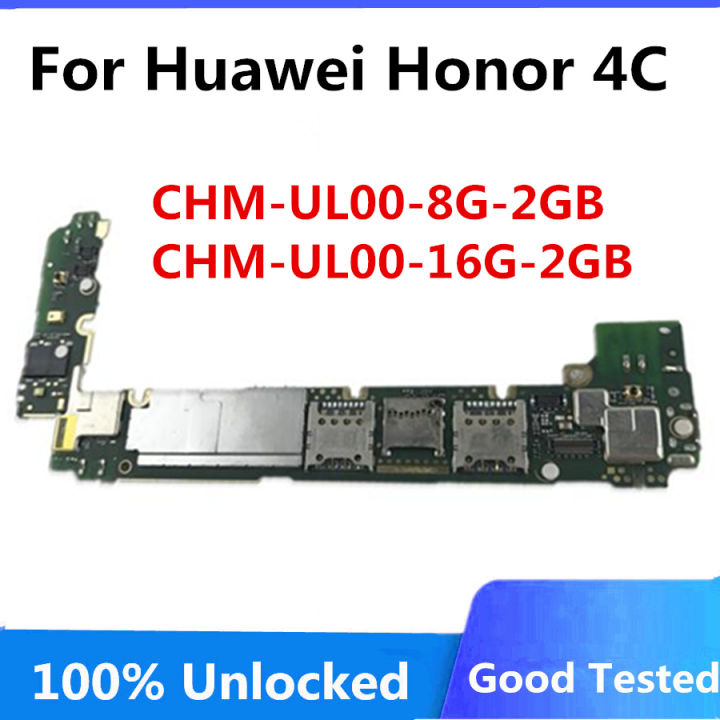 Original Logic Board For Huawei Honor 4C Motherboard Unlocked Mainboard with full chips For Huawei Honor 4C With Android System