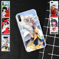 139GT Inuyasha โปร่งใส อ่อนนุ่ม เคสโทรศัพท์ หรับ OPPO A31 F11 A1K A3S A72 A12E A12S A5 A85 A7 A52 A11K A1 A15 A92 A83 A12 A9 A7 A8 A5S A15S Pro