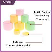 NBEOOIS 5Pcs/lot แบบพกพา เครื่องมือแต่งหน้า ฝาด้านใน ลิปบาล์ม Jar กระถางครีมทาหน้า ขวดรีฟิล คอนเทนเนอร์เปล่า