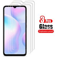 （ ATV ）3ชิ้นเต็มปก ForRedmi 9 9A 9CGlass สำหรับ Xiaomi Redme 9 A 9 C A9Redmi9ฟิล์มป้องกันหน้าจอแก้วเกราะ