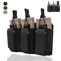 Multifunctional Tactical Molle Magazine Pouch Rifle Pistol Gun 9mm M4 M14 M16 AK AR 5.56 Cartridge Holder Airsoft Hunting Bag