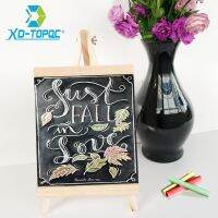 【YD】 XINDI 20x36cm Desktop Bulletin Blackboard New Wood Easel Chalk Board Kids Message Chalkboard Boards BB72