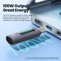 Toocki 100วัตต์ USB C อะแดปเตอร์ Type C เพื่อ USB 2.0อะแดปเตอร์ประเภท-C แสดงอะแดปเตอร์ OTG เชื่อมต่อสำหรับ Pro Air ซัมซุง S9 USB OTG