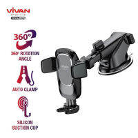 Vivan CHS05 ที่วางโทรศัพท์มือถือในรถยนต์ 360° การดูดซับซุปเปอร์แบบหมุนได้