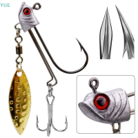 ?【Lowest price】YUE Fish HEAD Hook 1pcs JIG HEAD Hook เบ็ดปลา7g10g17g JIG HEAD Fishing Hook