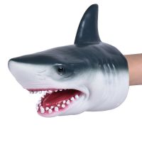 Creative Shark Gloves Animal Toy Soft Rubber Model Can Open Mouth Boy Birthday Gift Tricky Scary Entertainment Leisure XPY