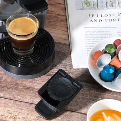 【YF】 Cápsula adaptador para nespresso reusável máquina de café acessórios cápsulas converter compatível com dolce gusto 96x43mm