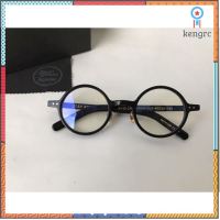 กรอบแว่นตาวินเทจทรงกลม Jian Dan สีน้ำตาลกระ ยอดขายดีอันดับหนึ่ง