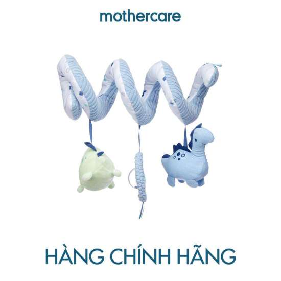 Mothercare - dây đồ chơi quấn cũi màu xanh hình khủng long cho bé trai - ảnh sản phẩm 1