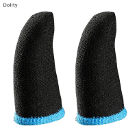 Dolity 1คู่เกมมือถือเหงื่อ-หลักฐานนิ้วมือถุงมือสัมผัสหน้าจอ thumbs Finger Sleeve