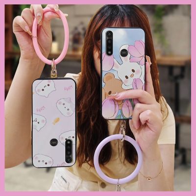 youth advanced Phone Case For MOTO G Power protective The New liquid silicone heat dissipation simple luxurious Cartoon