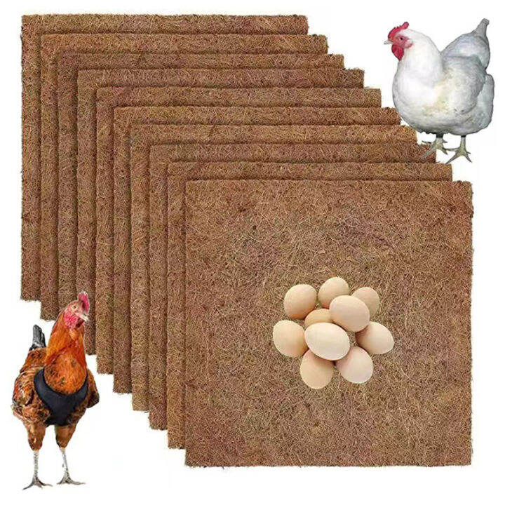 Basket Mat Coconut Fiber Nesting Pad Coconut Fiber Chicken Egg Laying ...