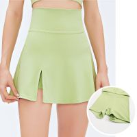 Sports Skirts With Linings And Shorts Workout Running Skirt New Tennis Dance Fitness Dress Women Clothes Exercise Active Wear