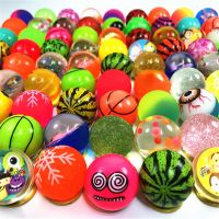 【YF】❁❇۞  10PCS/lot Rubber 25mm Bouncy Balls Kids Favor Decoration Games