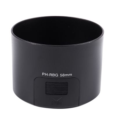 PH-RBG 58mm Lens Hood Black for Pentax SMCP-DA 55-300mm f/4-5.8 ED