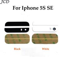 Jcd กระจกด้านล่างสำหรับ Iphone 5S Se ที่ครอบด้านหลังกระจก3เมตรสติ๊กเกอร์กาวตัวกระจายเลนส์กล้องถ่ายรูปชิ้นส่วนซ่อม