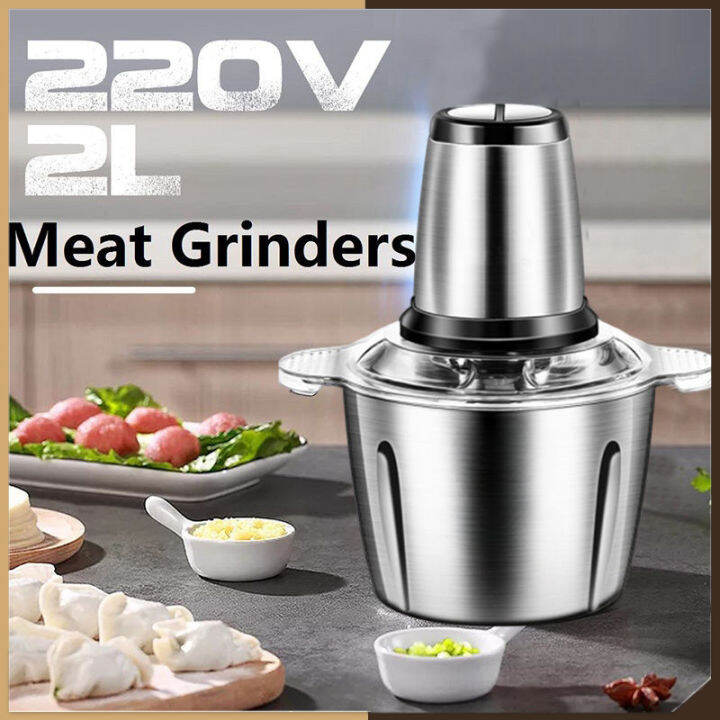 【Warranty 2 years】Stainless Steel Daging Food Chopper 8s Fast Mince