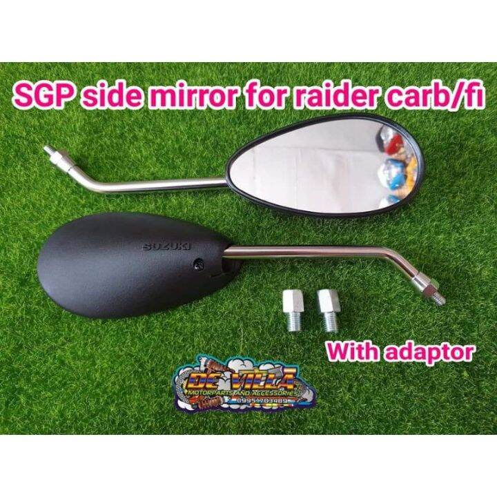 SGP side mirror for Raider 150 fi / carb big thread Lazada PH