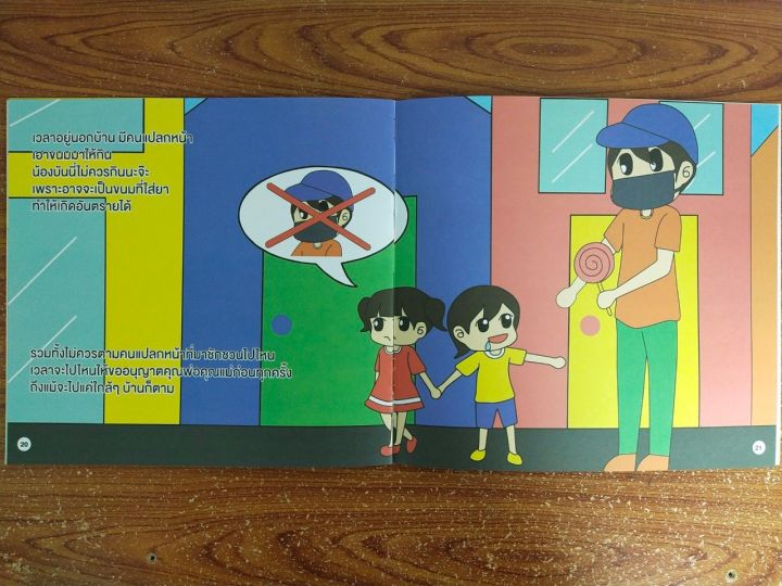 หนังสือเด็ก-นิทานภาพสำหรับเด็ก-สอนลูกรักให้รู้จักความปลอดภัย