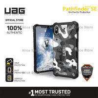 UAG Pathfinder SE Camo Series Phone Case for iPhone XS MAX / X / XS / XR with Protective Case Cover - White