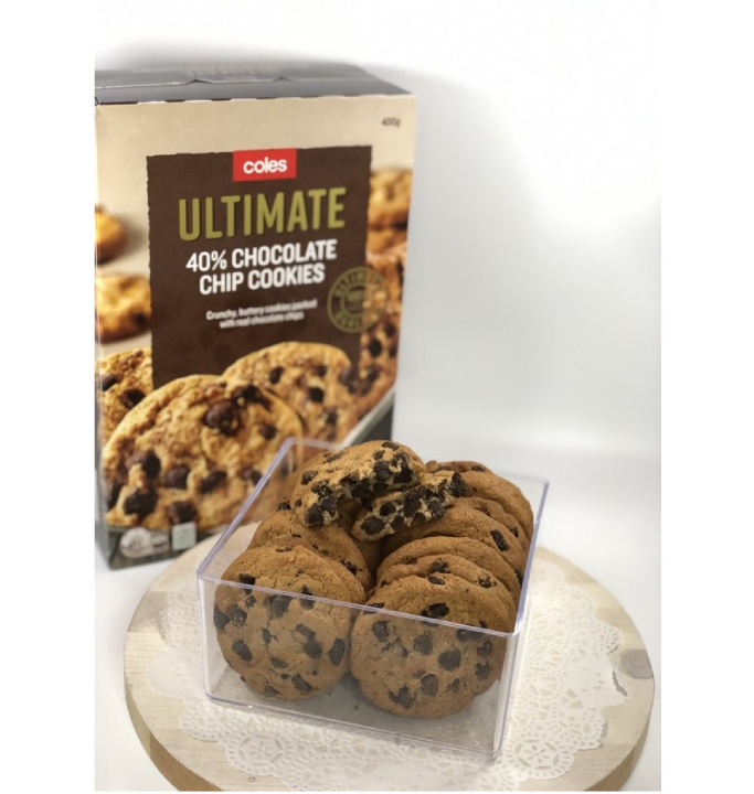 Coles Ultimate 40 Chocolate Chip Cookies 400g Lazada PH