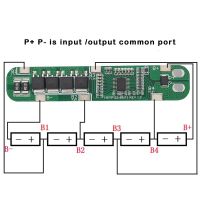 BMS 5S 15A 21V วงจรป้องกันแบตเตอรี่  BMS Li-ion ชาร์จแบตเตอรี่ลิเธียม board Battery 18650 Charger 18V-21v