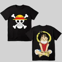 (พิมพ์พรีเมี่ยม)เสื้อยืด ลายการ์ตูนอนิเมะ Onepiece Luffy สวมใส่สบาย เสื้อยืดคุณภาพดี เสื้อยืดคอตตอน