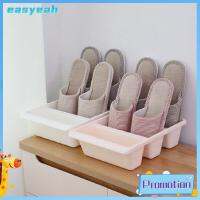 EASYEAH พลาสติก ชั้นเก็บของ มัลติฟังก์ชั่น รองเท้า ตู้รองเท้า ชั้นวางรองเท้า กล่องรองเท้า