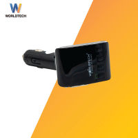 Worldtech WT-89FM-20 ตัวรับสัญญาณบลูทูธ Bluetooth เครื่องเล่นเพลง MP3 FM แฮนด์ฟรีรถยนต์ บลูทูธในรถ สปีกเกอร์โฟน FM ชาร์จ MP3 บลูทูธรถยนต์ ตัวรับบลูทูธ ตัวเชื่อม ตัวแปลง ตัวต่อบลูทูธ