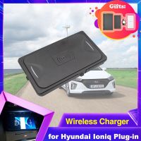 【Aishang electronic】「Aishang electronic」แผ่นชาร์จรถยนต์ ForIoniq Plug2017 2022ที่วางแผ่นชาร์จ Accessories2019 2020 2021