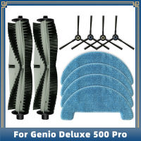 สำหรับ Genio Deluxe 500 Pro เครื่องดูดฝุ่นหุ่นยนต์เปลี่ยนอะไหล่หลักด้านข้างแปรงซับผ้าชุดอุปกรณ์เสริม