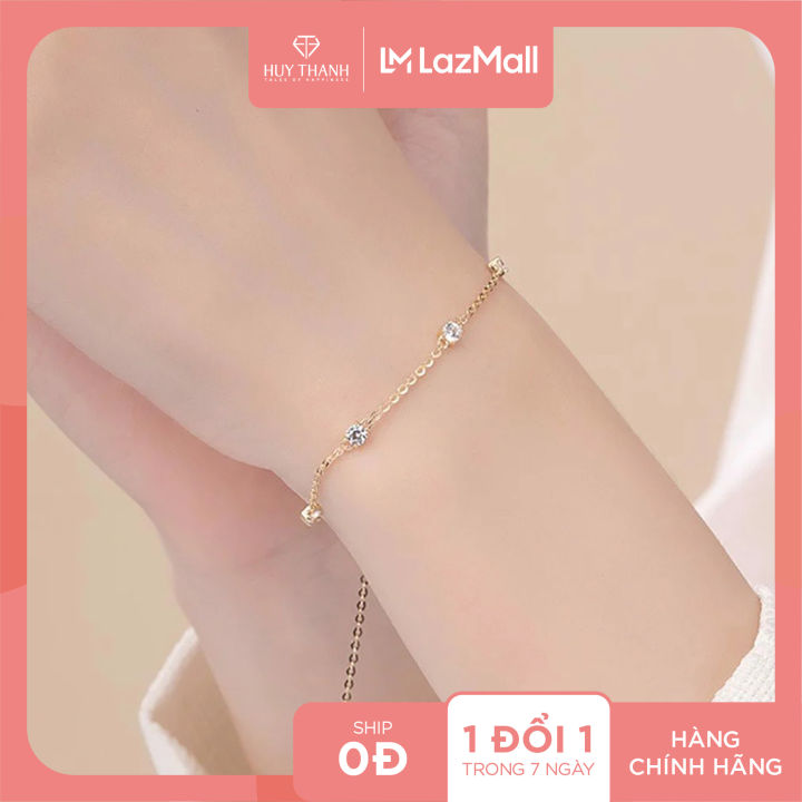 Lắc tay vàng 14k LLF179 Huy Thanh Jewelry | Lazada.vn