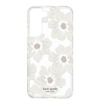 ฺ[Best Seller] Kate Spade Protective Hardshell Case for Samsung S22 - Hollyhock Floral Clear [เคสซัมซุง] ป้องกันการกระแทกได้ถึง 10 ฟุต | 3 เมตร !!