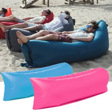 Hangout inflatable air deals bed