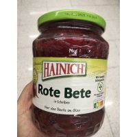 ⚡ Hainich Rote Bete In Scheiben บีทรูท ชนิดแผ่น  670g.  ⚡