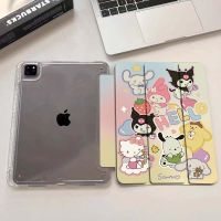 เคสไอแพด gen10 Air4 ​​air5 10.9 แผ่นหลังอะครีลิ เรียบง่าย เคส Pro 11 2020/2021/2018 สวย case gen7 gen8 gen9 10.2 Acrylic พร้อมช่องเสียบปากกาสําหรับชาร์จ