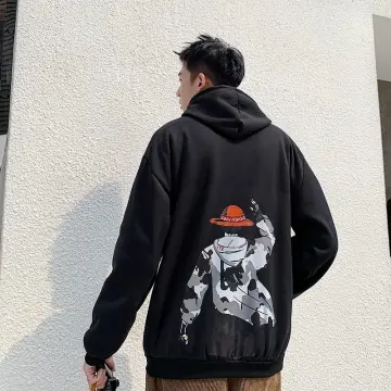 Monkey D Luffy V3 One Piece Streetwear Hoodie  Anime Ape