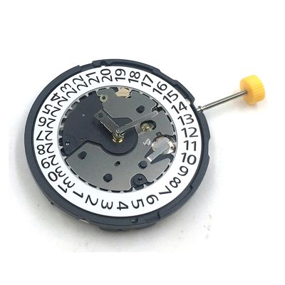 6 Hands Single Calendar Date At 4 OClock Quartz Replacement Movement for RONDA Z60 Watch Spare Parts with Battery