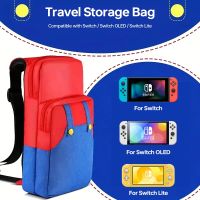 【lz】☫❉☃  Estojo para Nintendo Switch Cute Sling Bag Mochila impermeável portátil Saco de armazenamento de viagem para Switch OLED Switch Lite