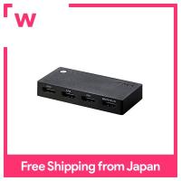 Elecom HDMI switcher [PS4 / PS3 / Switch correspondence] 3-input 1-output automatic / manual without switching cable model black DH-SWL3CBK