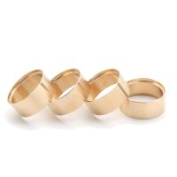 4PCS 12G Brass Internal Beadlock Ring Clamp 1.0 Inch Wheel Rims for Axial SCX24 1/24 RC Crawler Car Parts Accessories