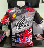 ราคาถูก เหมือนแจกฟรี !!!! สีเทา Moto GP เสื้อรถแข่ง เสื้อแขนสั้น เสื้อ BigBike คอจีนมีชิป ลายเท่ๆ งามๆ สวยๆ โดนใจวัยรุ่น สาวกชาว 2 ล้อ รีบเลย.....