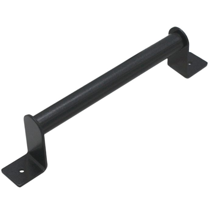 2pcs-black-carbon-steel-sliding-barn-door-pull-handle-for-sliding-barn-door-garden-gates-garages-hardware-kit