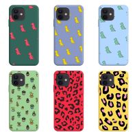 ☃❖ Dinosaur Fashion Phone Case For Apple iPhone 12 Case 12 Mini 12 Pro 12 Pro Max Case Animal Personality Colorful TPU Cover