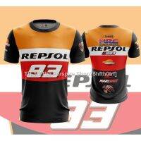 ◎♞ 2022 New Style Honda MOTO GP Racing MM93 Boys Girls Children Suit Casual Fashion Summer T-Shirt