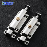 Dzsgsp Hardware Door Flush Bolt  2.5 Inch Zinc Alloy Security Sliding Barrel Latch Lock With Spring Switch Push Type Door Hardware Locks Metal film re