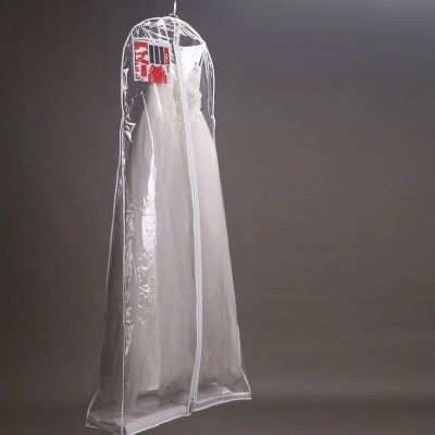 ถุงคลุมชุด ถุงใส่ชุดแต่งงาน ถุงใส่ชุดราตรี มี3ขนาด ใหญ่พิเศษ 180cm
