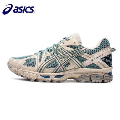 2023 Asics รองเท้าวิ่งสำหรับคู่รัก,ใหม่รองเท้าดูดซับแรงกระแทกสำหรับกลางแจ้ง GEL-KAHANA 8ย้อนยุค