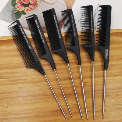【CC】 Hair Tail Combs Cut Styling Comb Spiked Tools Barber Accessories Teeth