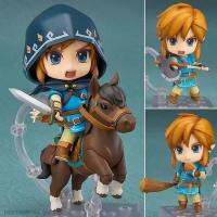 Cosetteme NEW hot 10cm horse riding Breath of the Wild Link Action figure toys collection doll Christmas gift with box